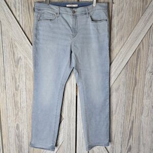 Levi's Men's Light Gray Straight Jeans